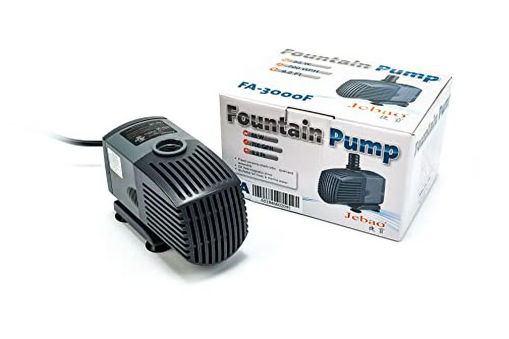 Jebao FA-3000F Submersible Fountain Water Pump, 700GPH