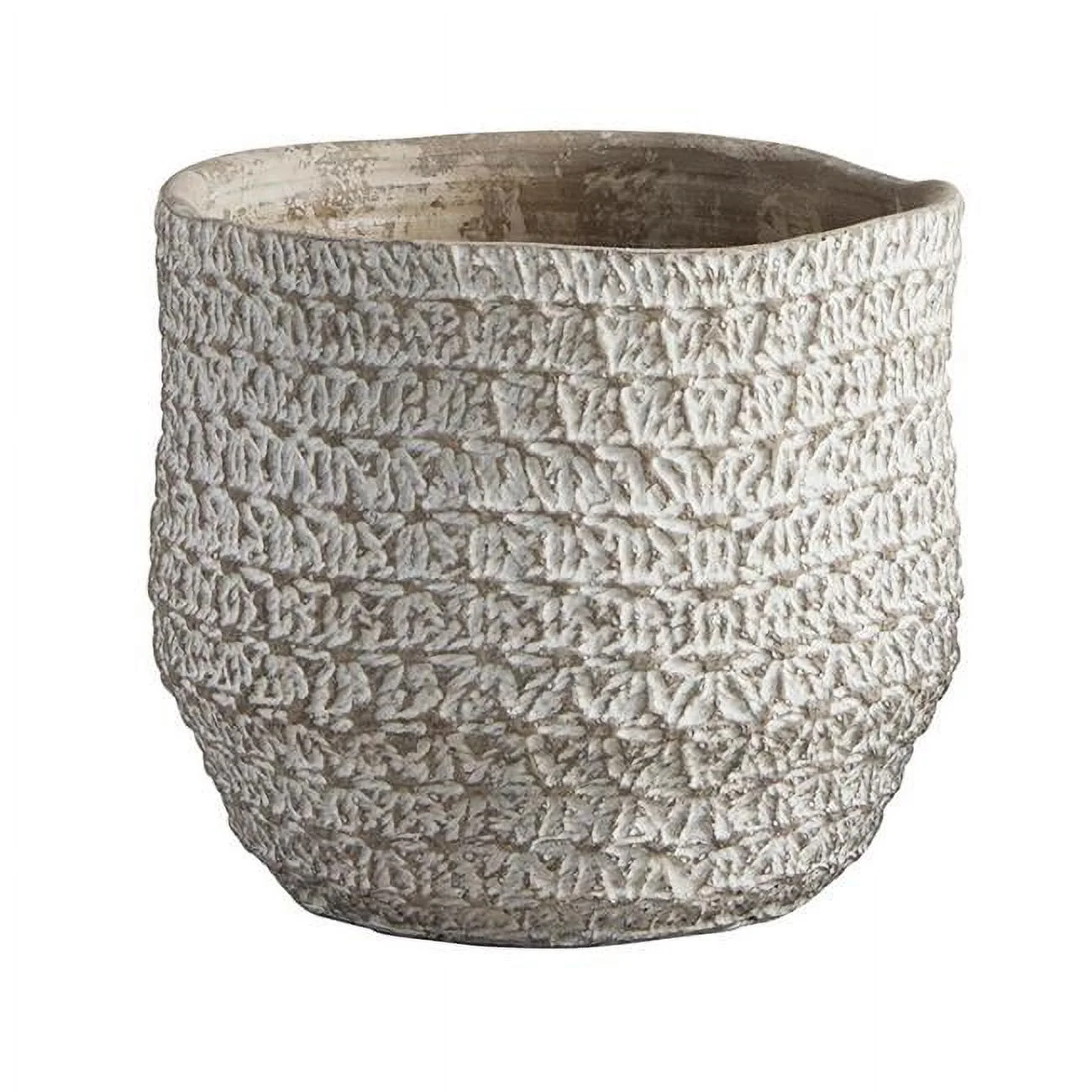 Creative Brands BMR151 5.70 x 5 in. Targus Grey Pot, Large