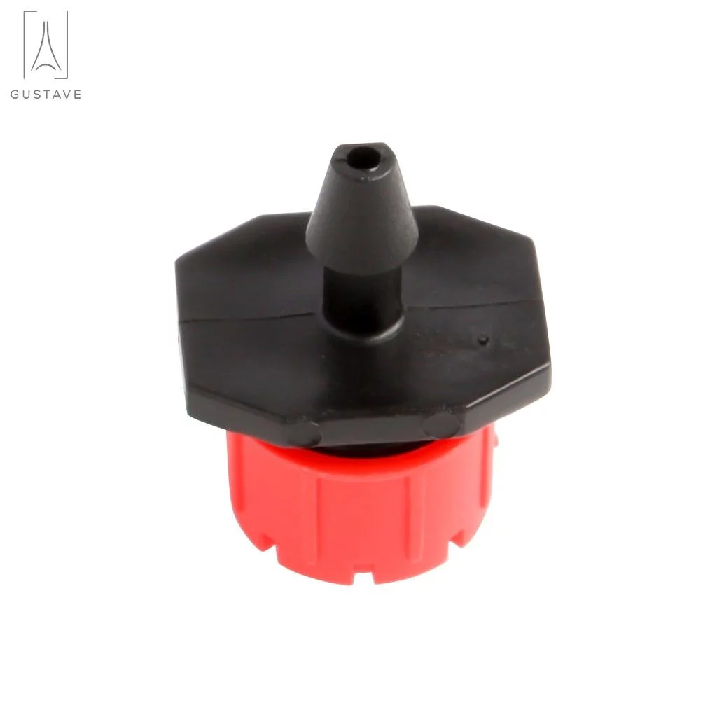 Gustavedesign 50PCS 360 Degree Adjustable Garden Irrigation Mist Micro Flow Dripper Water Drip Hose Spray Heads Drippers Sprinklers