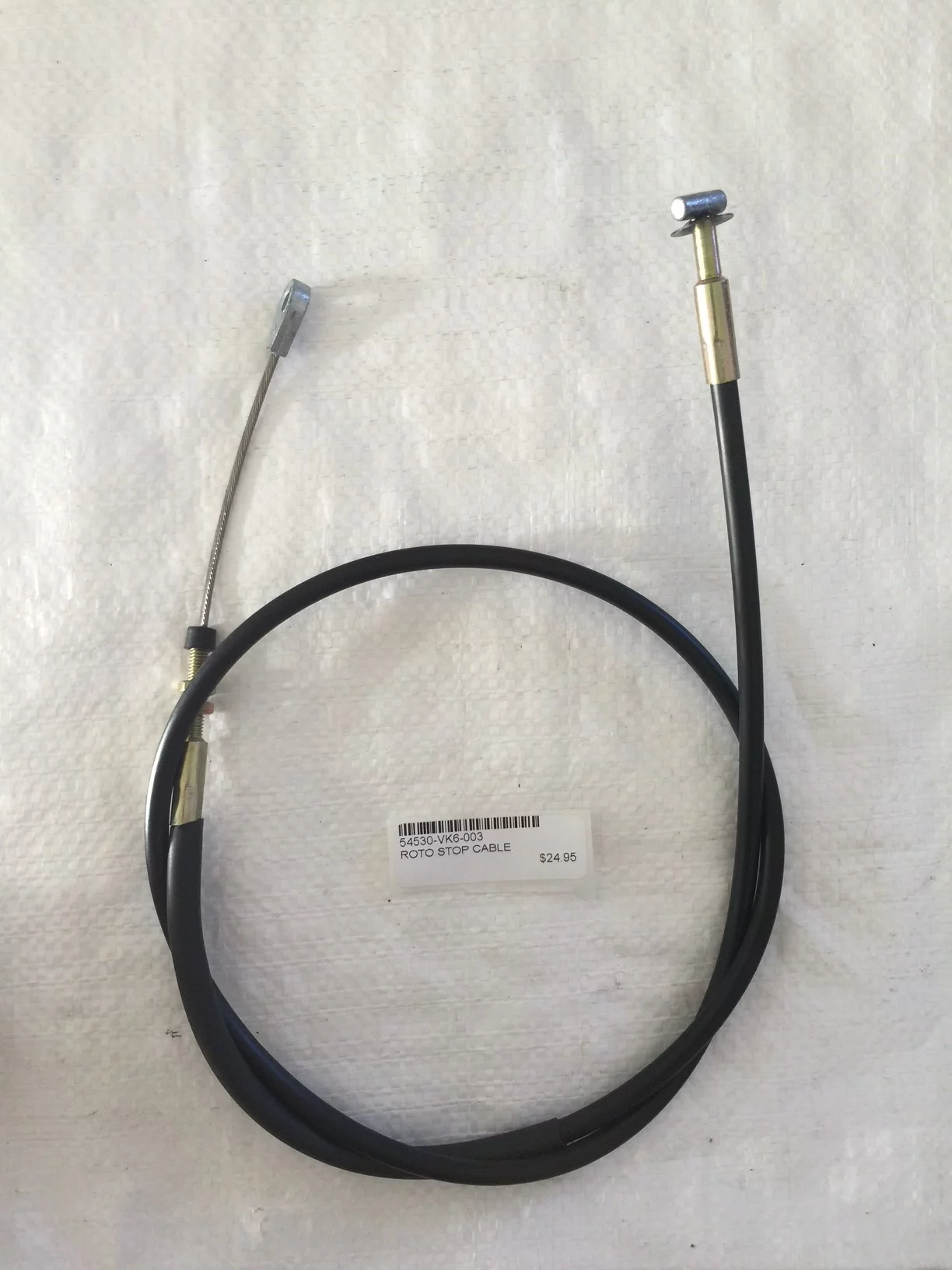 Honda Roto Stop Cable for HRC-216 Rotary Mower Part# 54530-VK6-003