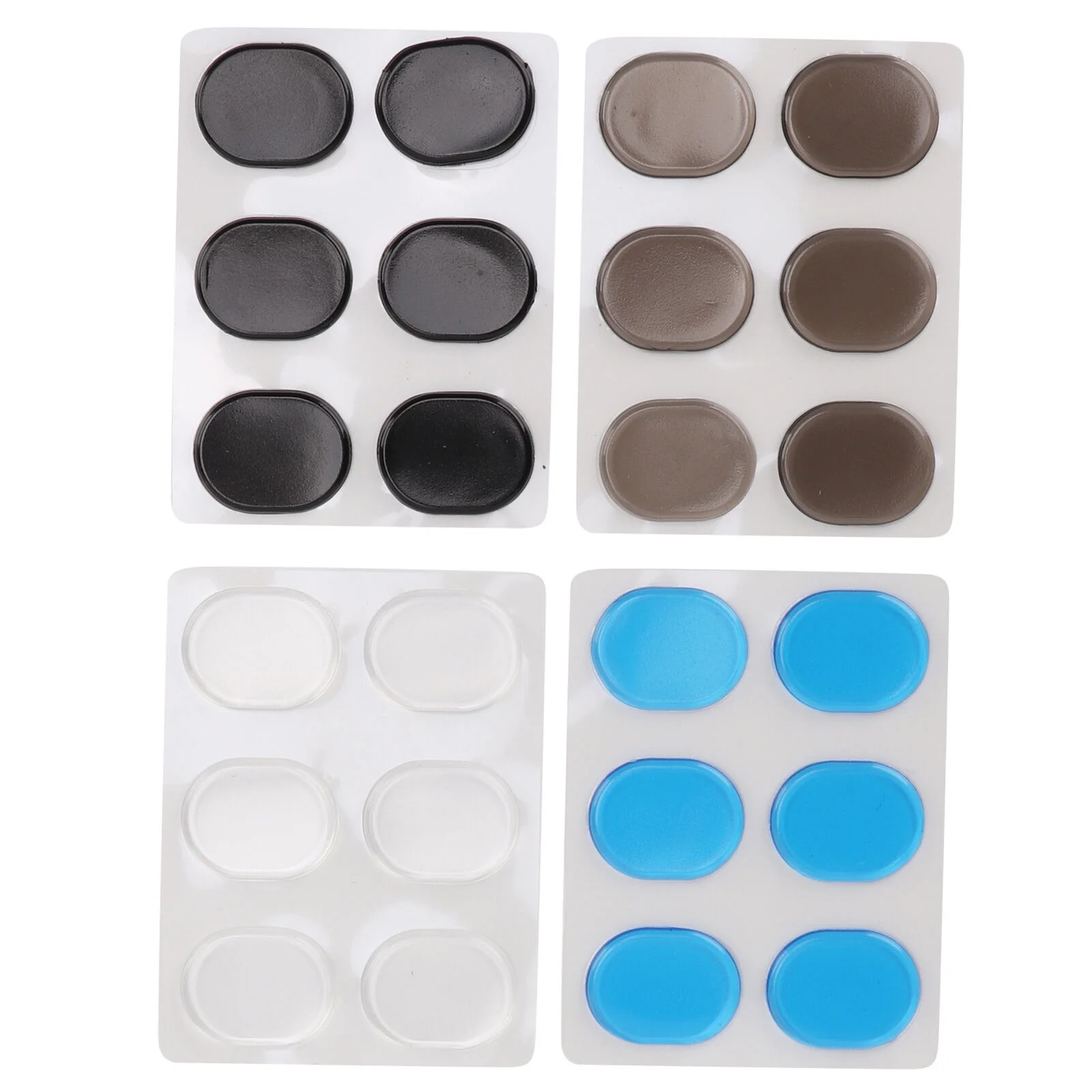 4 Sets Drum Dampener Silicone Damping Control Pad Silencer Instrument ECA