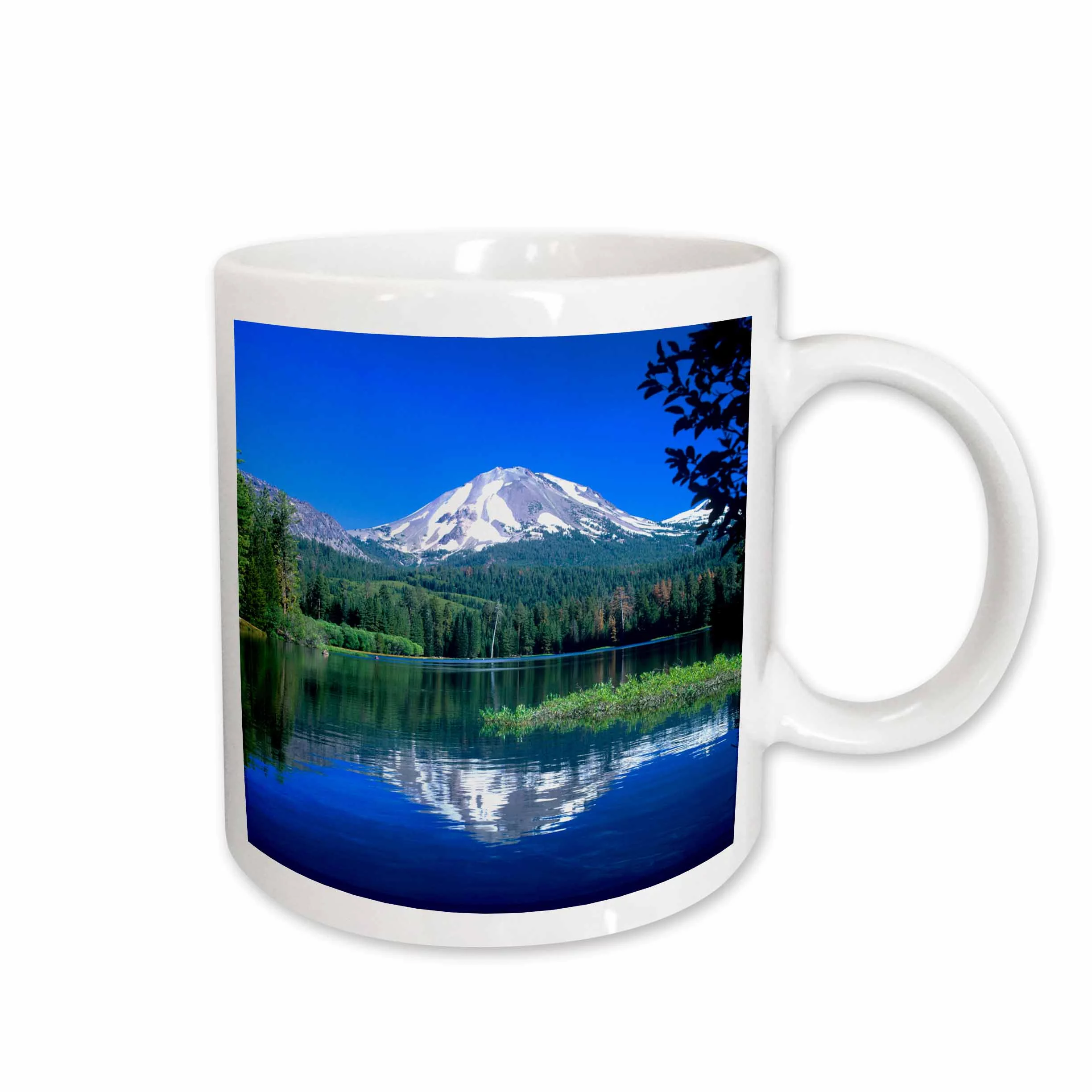 Mt. Lassen, Manzanita Lake, California, USA - US05 JAL0166 - John Alves 15oz Mug mug-142728-2