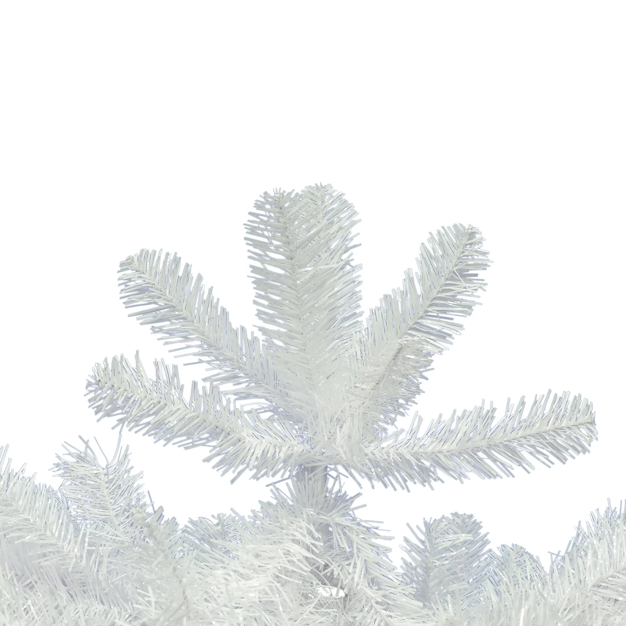 Vickerman Unlit 4.5' White Salem Pencil Pine Artificial Christmas Tree