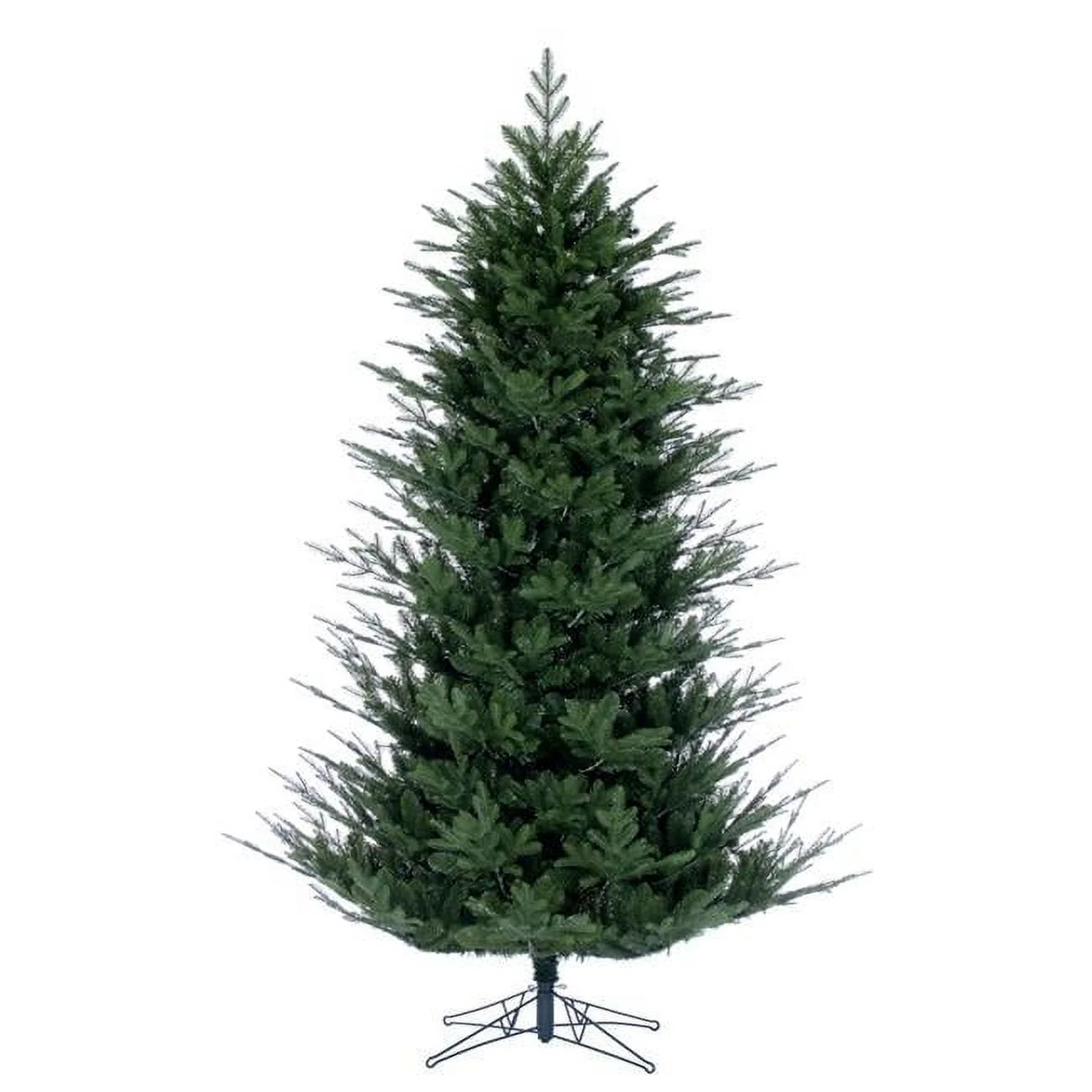 6.5 ft. x 54 in. North Shore Fraser Fir Artificial Christmas Tree with 2096 PE-PVC Tips - Green