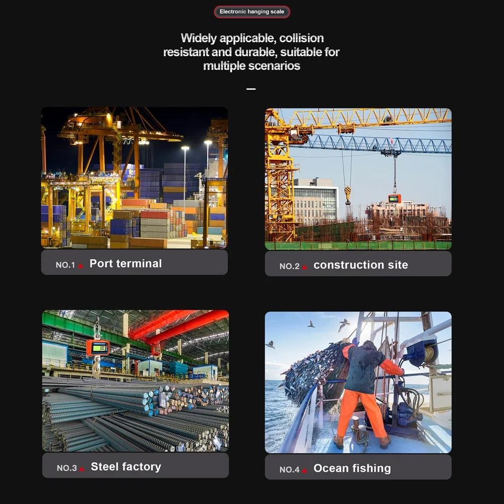 Shinysix Electronic hanging scale,Scale Heavy Duty Crane Scale Tool Scale Waterproof Crane Scale Scale Waterproof Crane Heavy Duty Scale Crane Scale Remote Heavy Duty Scale Scales Display