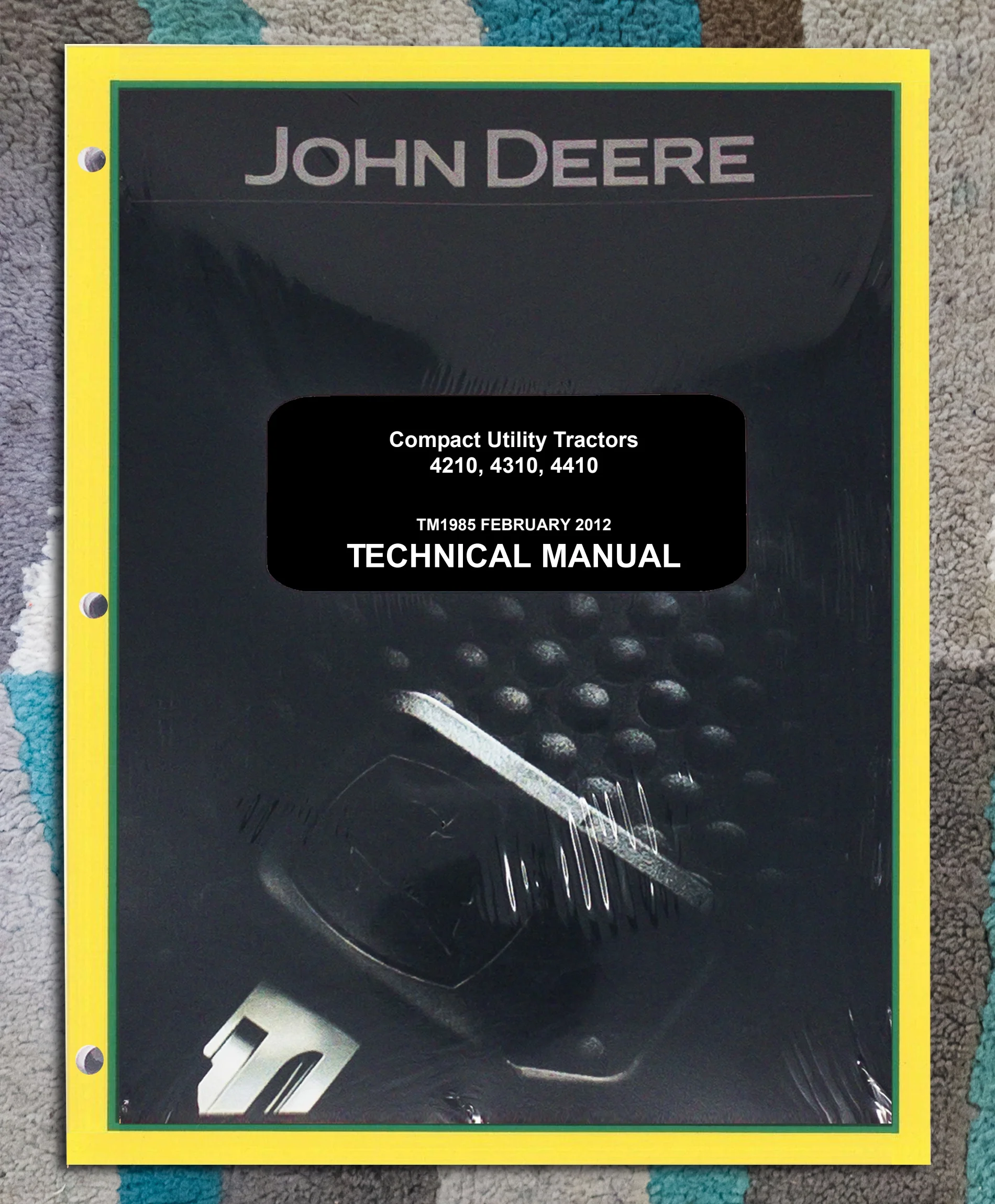John Deere 4210, 4310, 4410 Utility Tractor   Service Manual - Part Number # TM1985