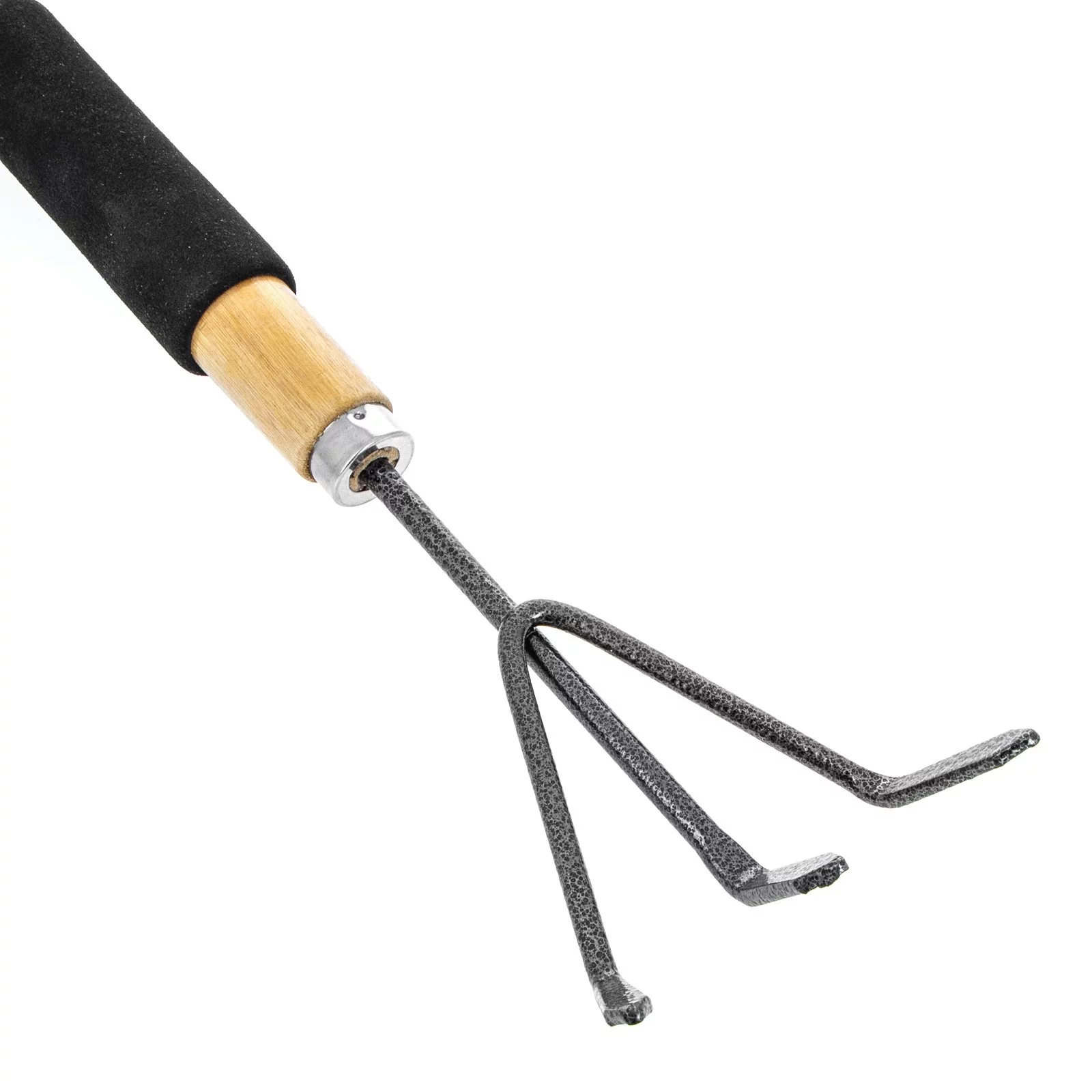 ToolTreaux 3pc Handheld Gardening Tools Set Rake Hoe Shovel Garden Supplies