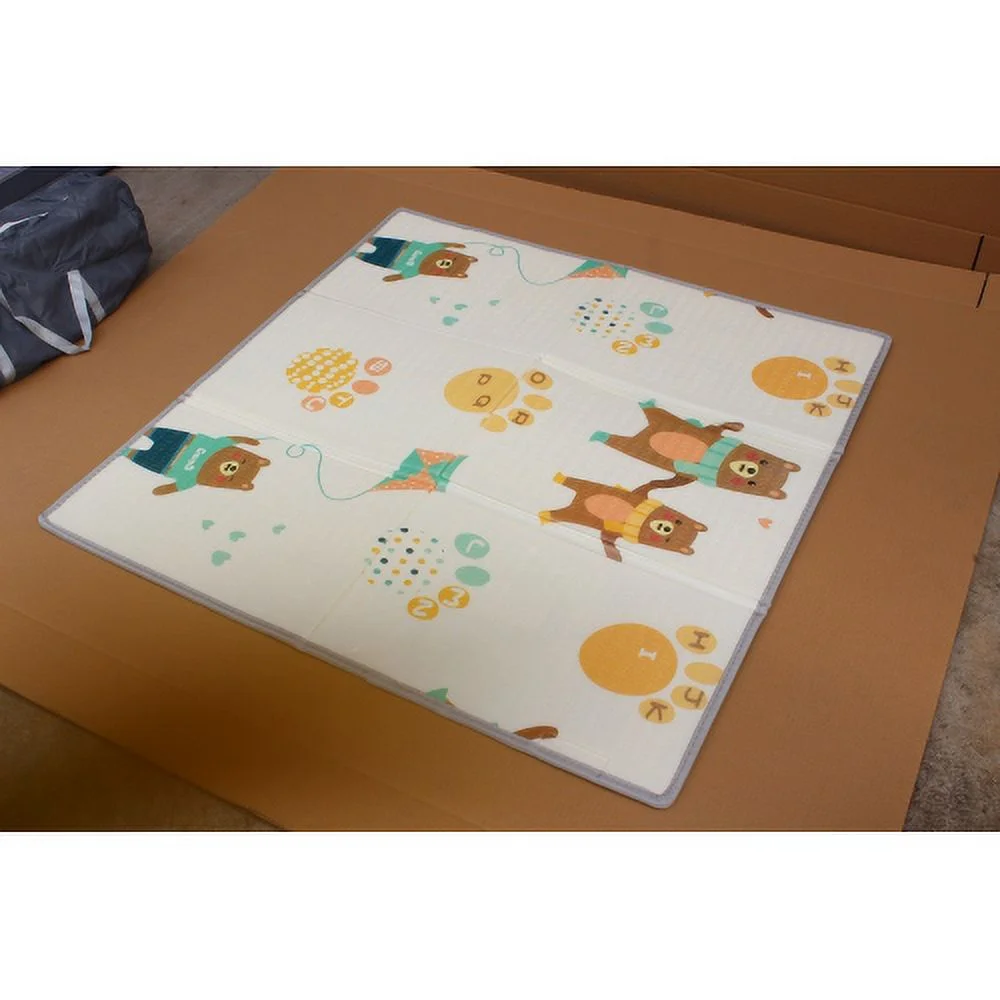 Baby Playpen, Play Pen for Kids Activity Center, Large Baby Playard for Indoor and Outdoor, Sturdy Safety Baby Fence with Soft Breathable Mesh for Toddler (47 Inch×47 Inch, Grey)