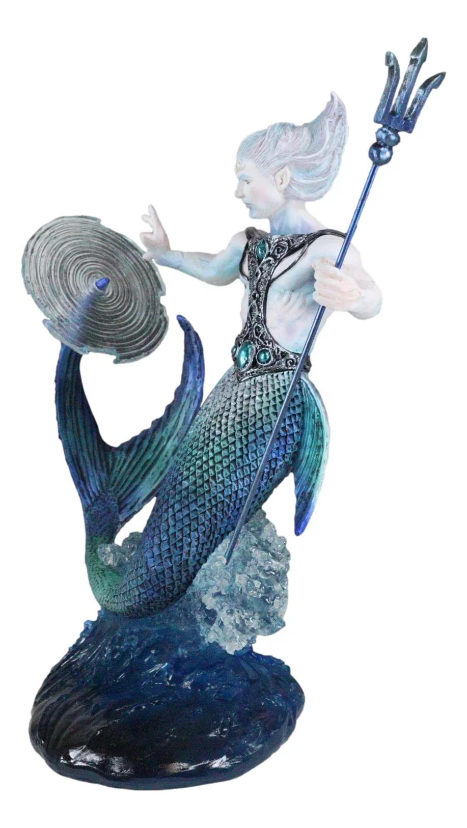 Water Elemental Talokan Sea Wizard Sorcerer Bending Ocean Spirit Energy Figurine