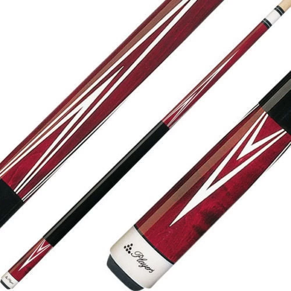 Players C-801 Pool Cue Stick - Crimson Stain - 18 19 20 21 oz