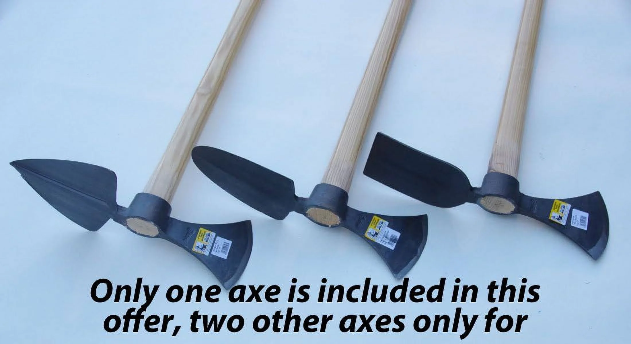 Heavy Duty Square Planting-Hoe, Special-Hardened Garden Weeding Axe, Landscaping Tool 0422,17