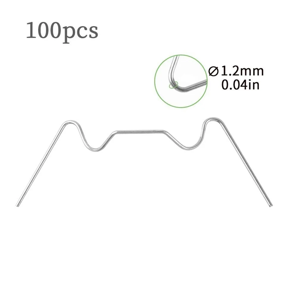 100x Greenhouse Spare Parts Glazing Glass W/Clips STAINLESS STEEL Wire Choose