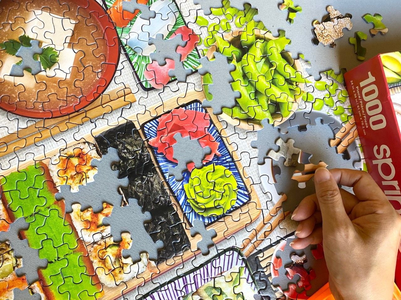 Springbok's 1000 Piece Jigsaw Puzzle Let the Good Times Roll - Made in USA