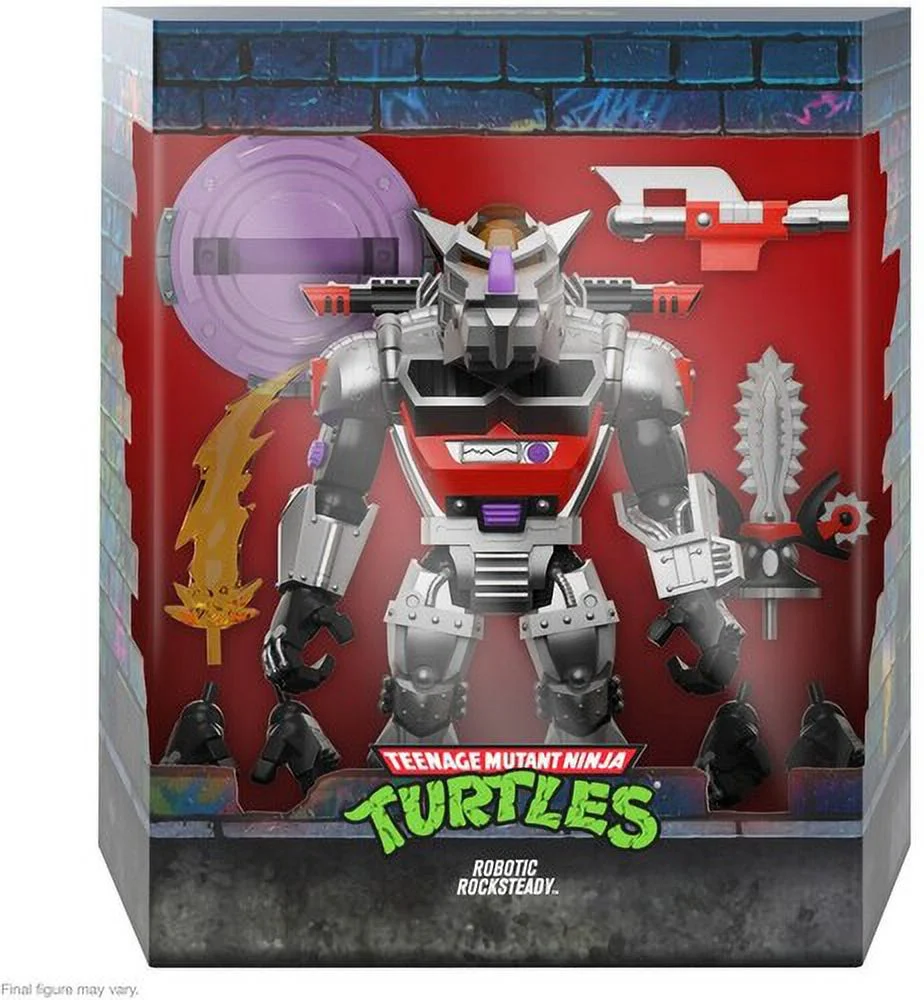Super7 - TMNT ULTIMATES! Wave 8 - Robot Rocksteady  [COLLECTABLES] Action Figure, Figure, Collectible