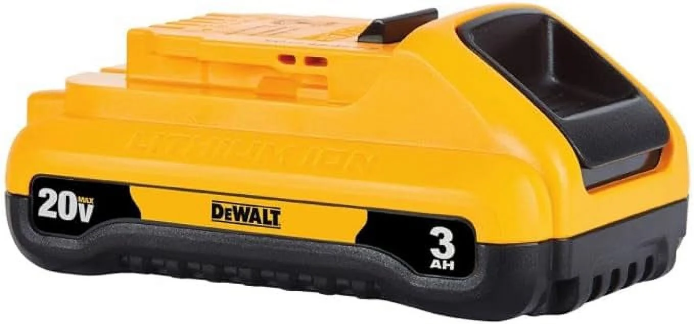 Open Box DEWALT 20V MAX Li-ion 1 Batteries 3 Ah 20V MAX Battery DCB230 - Yellow/Black