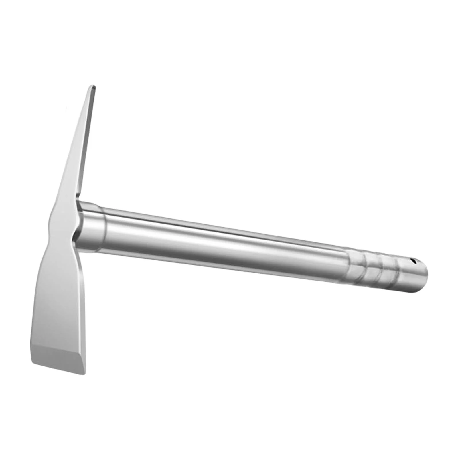 Gardening Hoe Stainless Steel Wear Resistant Gadget Sharp Practical Smooth Handheld Tool Compact for Garden Agriculture Camping Lawn Weeding C