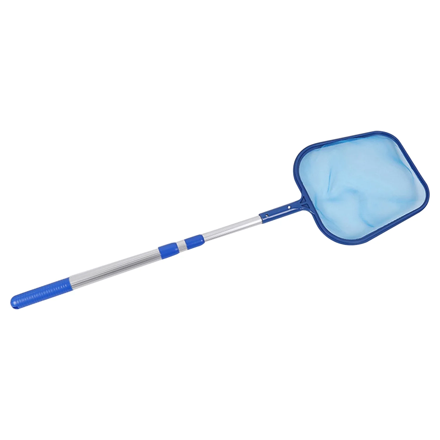 Abanopi Pool Skimmer Net with Telescopic Pole Removal Rake Swimming Pool Ponds Fast Cleaning Tool with Heavy-Duty Alumini