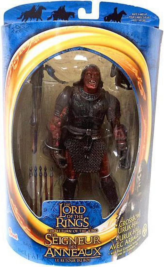 Lord of the Rings Return of the King Crossbow Uruk-Hai Action Figure Toy Biz