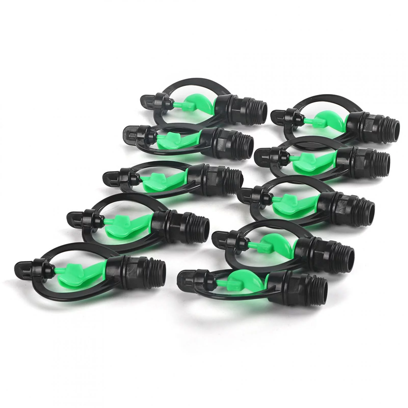 10Pcs Plastic G1/2in Spray Sprinkler Butterflies Rain Shaped Nozzle Agricultural Irrigation