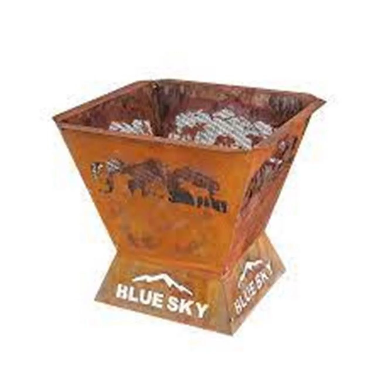 Blue Sky  29.5 in. Badlands Fire Pit, Northern Woods