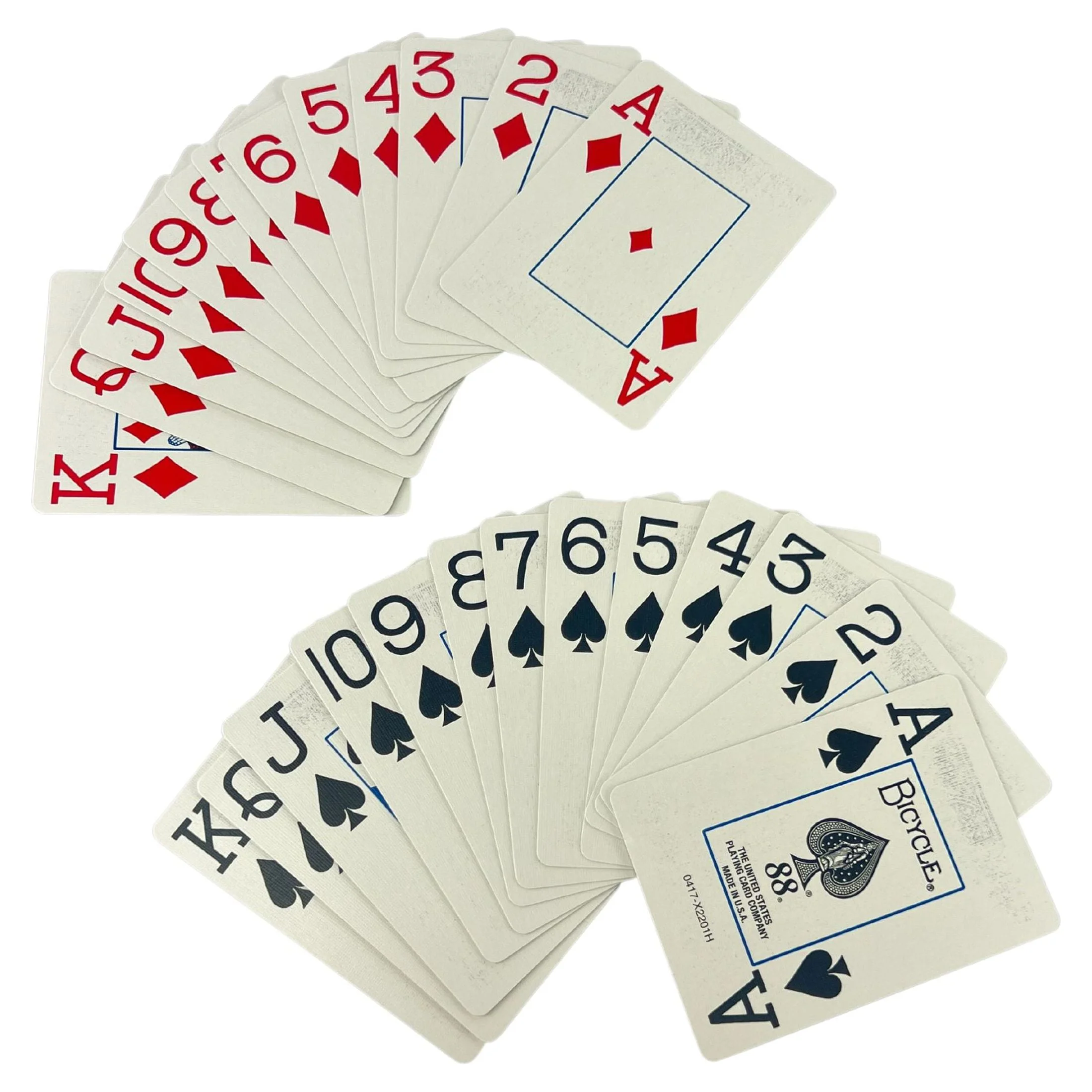 Bicycle Jumbo Plastic Cardboard Index Playing Cards
