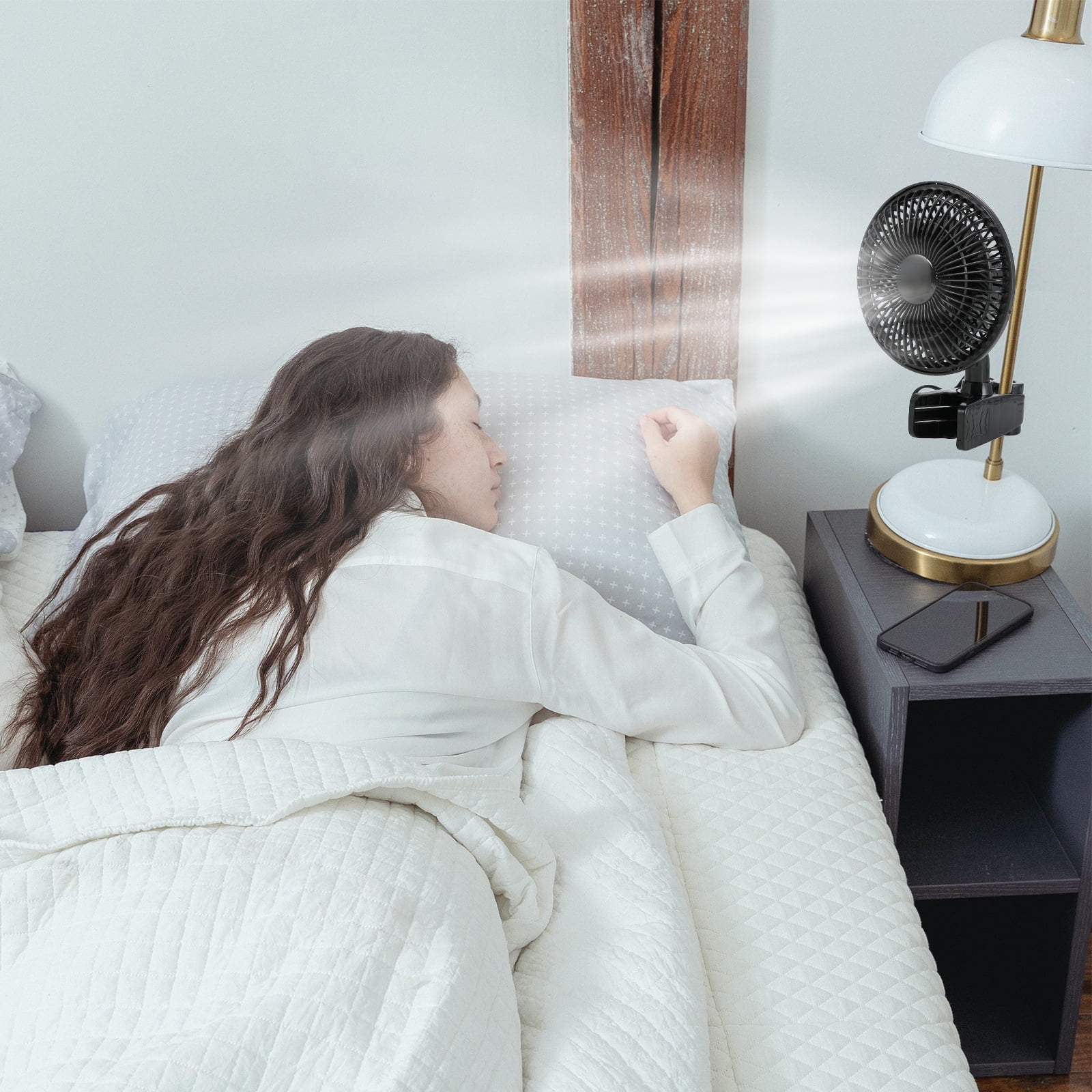 HealSmart Clip Fan - 1.8 - Stay Cool Anywhere