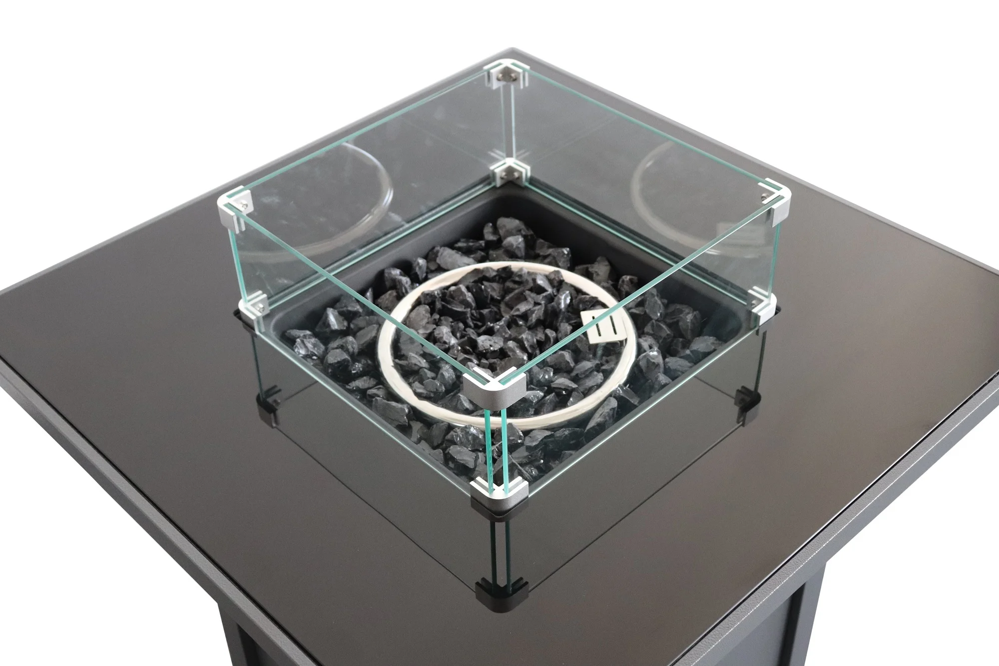 YLtoohoom Living Source International 25” H x 30” W Steel Outdoor Fire Pit  with Lid