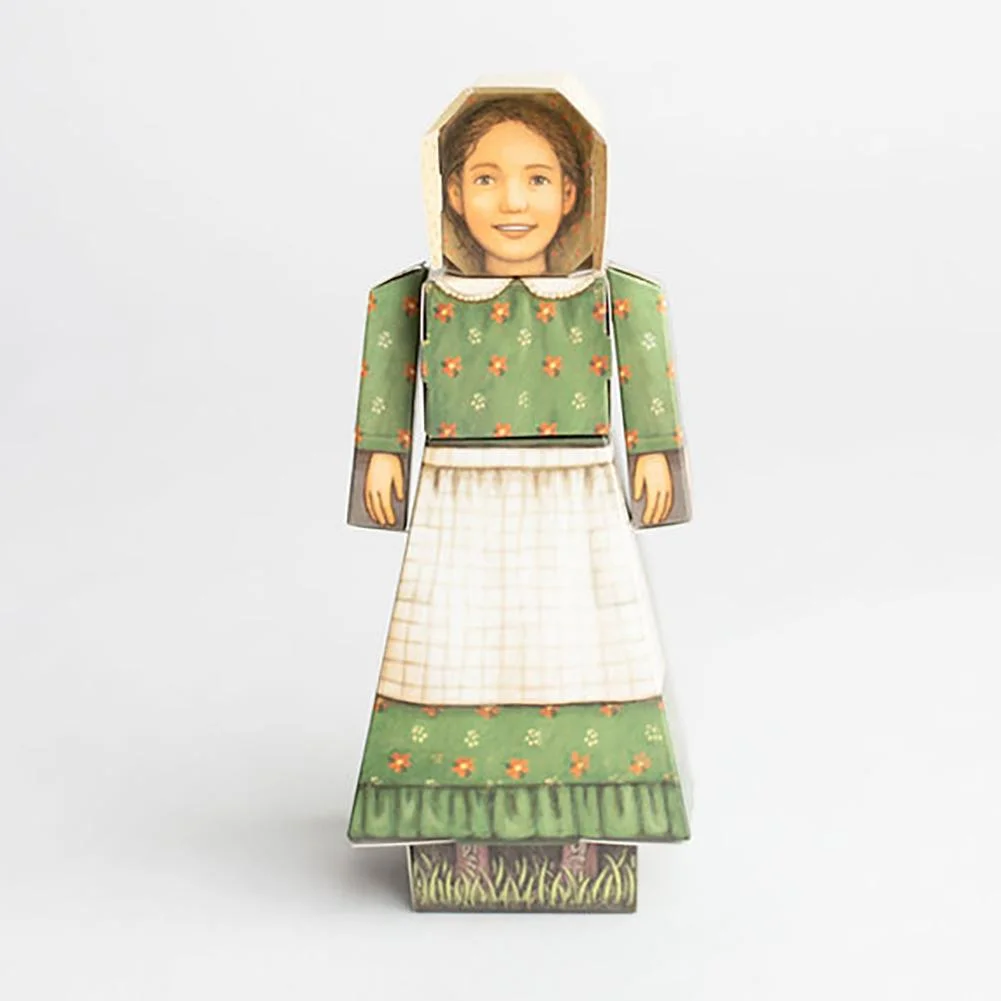 CUBLES Little House on The Prairie Set featuring Ma, Pa, Mary, Laura, Caroline  Jack