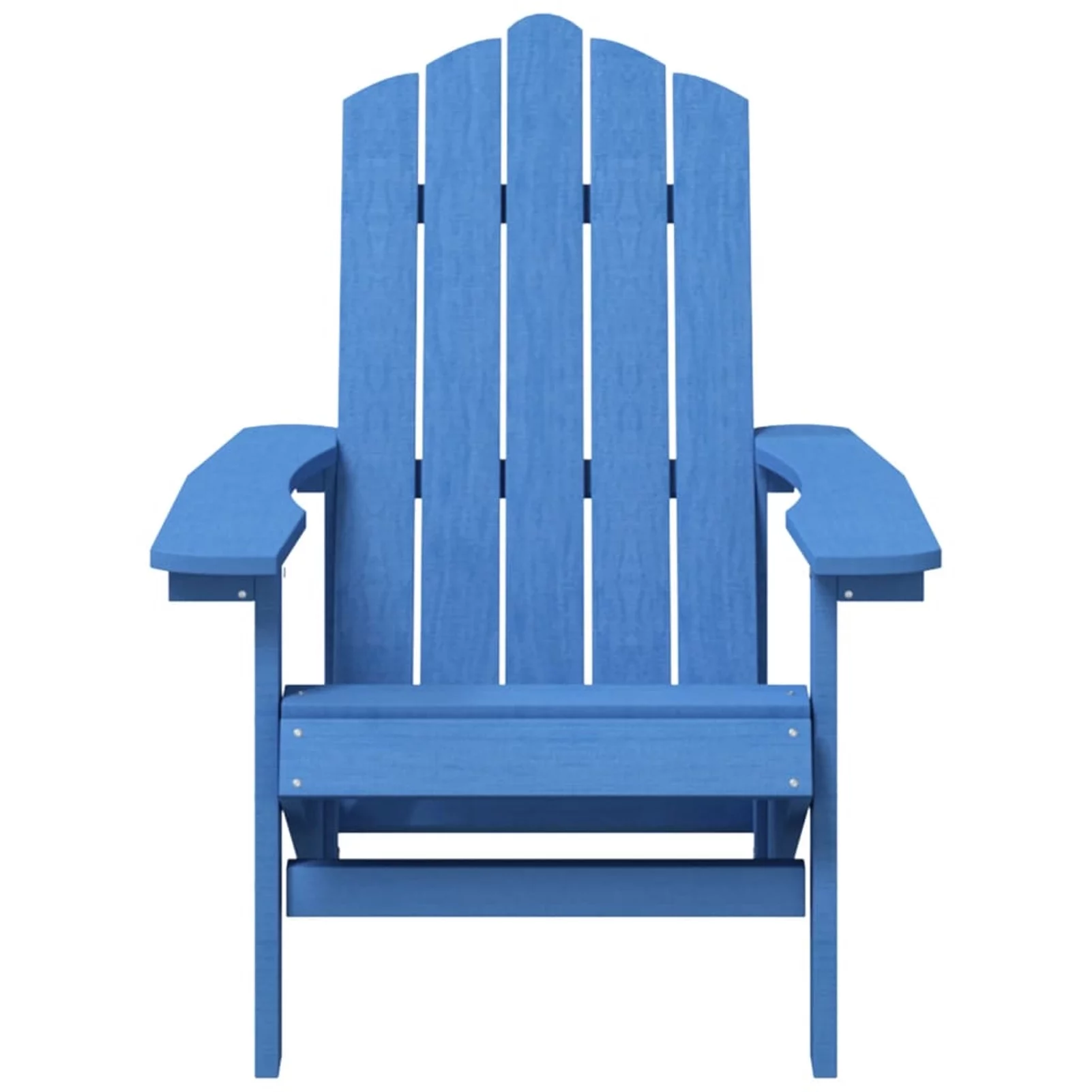 Aibecy Patio Adirondack Chair with Table HDPE Aqua Blue