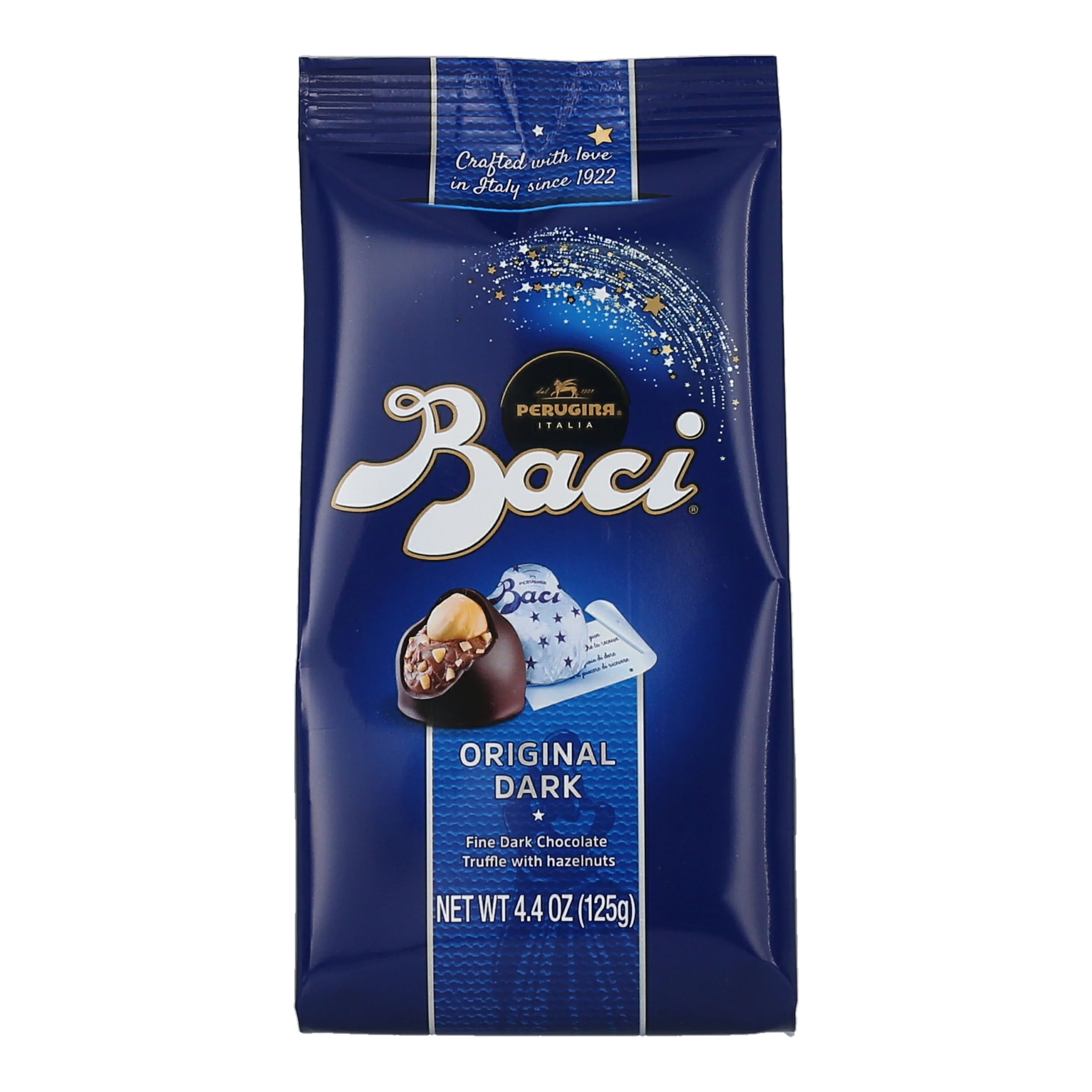 Baci Perugina Dark Chocolate Hazelnuts Truffles Gusto Candy Bag 4.4 oz