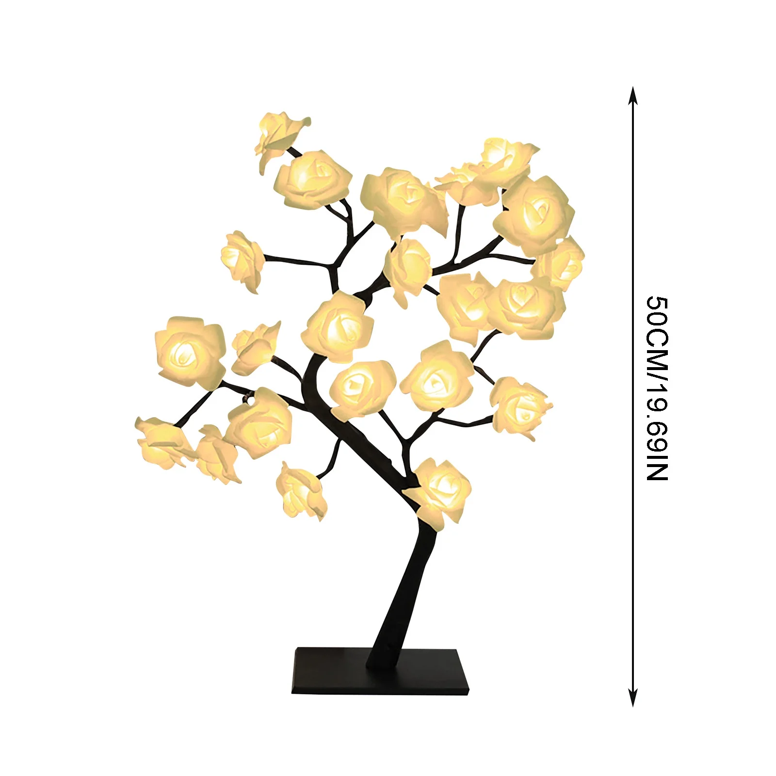 Valentine's Day Gift: Illuminate Love With The Enchanting Rose Tree Lamp