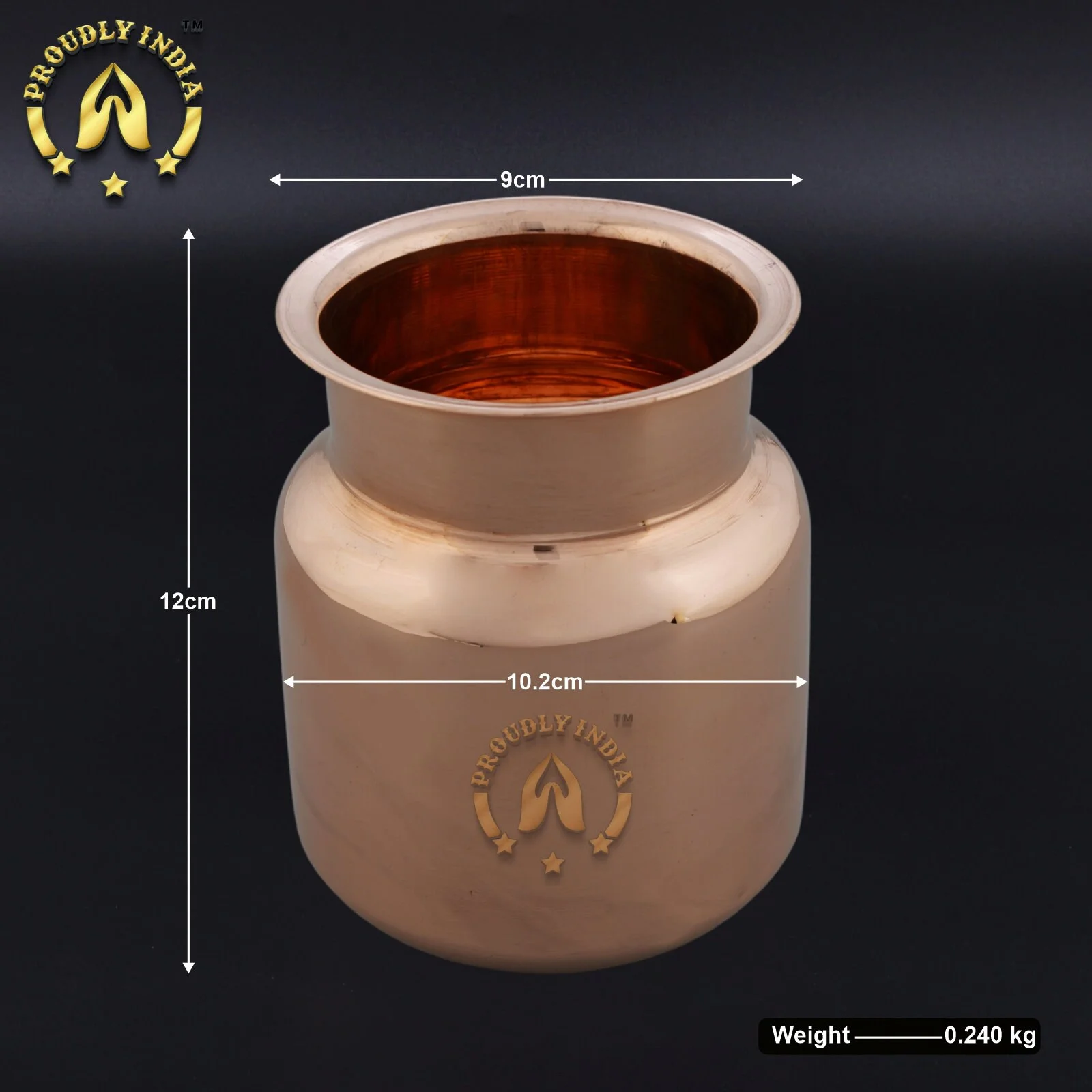ProudlyIndia Copper Chombu, Indian Copper Pot, Copper Matka, Copper Lota, Handmade Copper Pot, Antique Copper Pot, Online Matka
