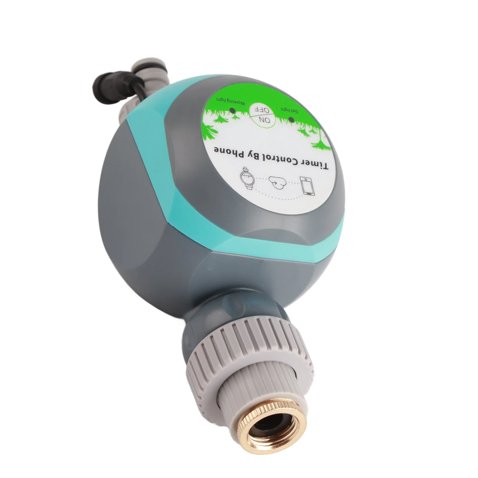 BuyWeek Sprinkler Water Timer, Automatic Watering Irrigation Timer USB Mobile Phone Remote WIFI BT Control Garden Irrigation System Controller