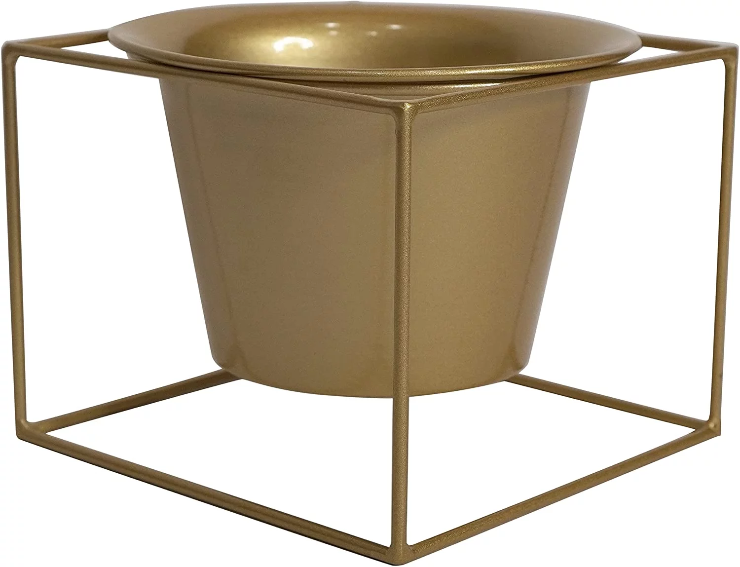 Metal Square Flower Plant Pot with Stand 6