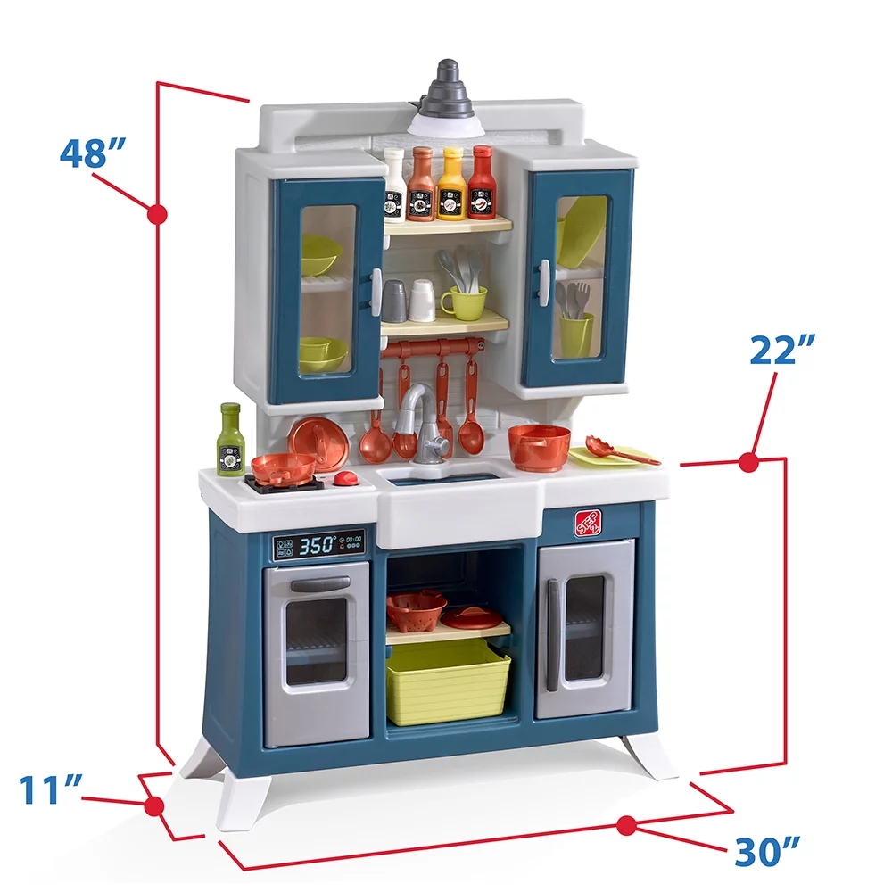 Step2 Modern Farmhouse Kitchen Kids Kitchen Play Set