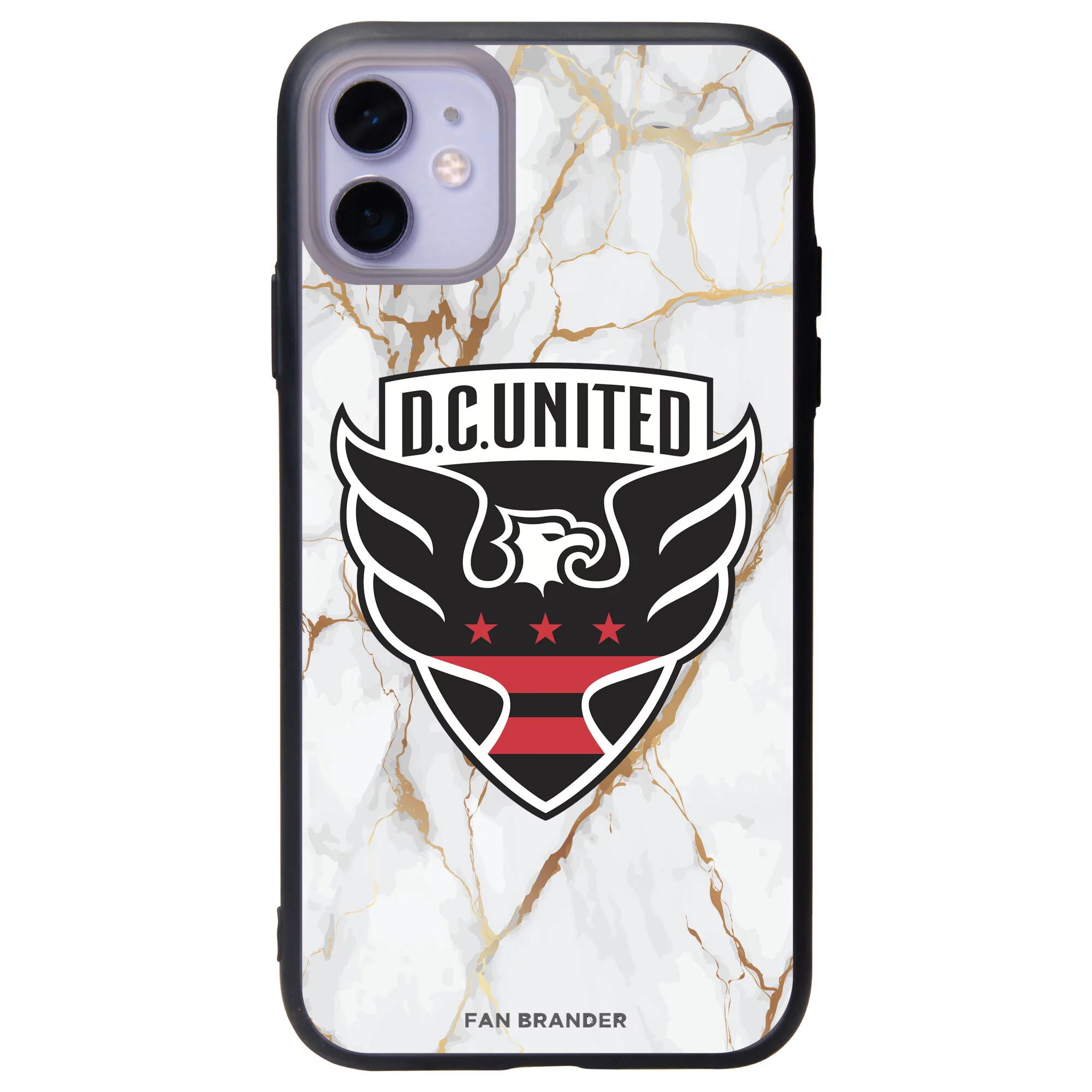 OtterBox D.C. United iPhone Symmetry White Marble Case