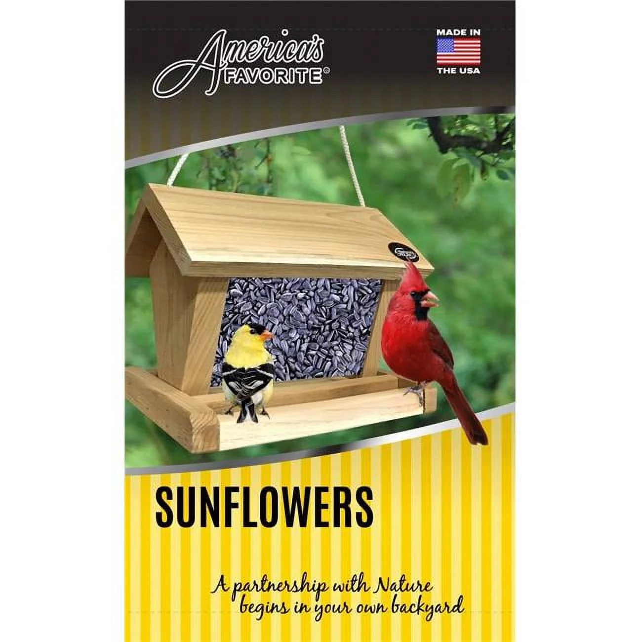 Americas Favorite 063070 10 lbs Black Oil Sunflower Seed