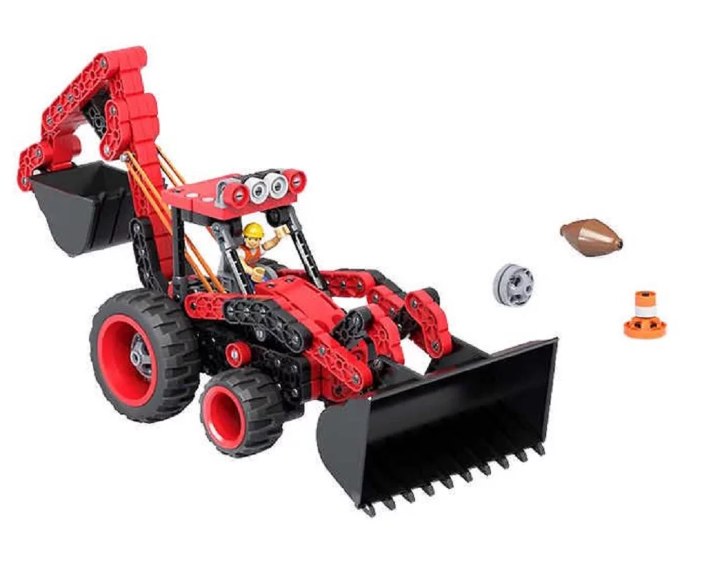 HexBUG VEX Robotics Red Backhoe STEM Starter Over 200 Pieces
