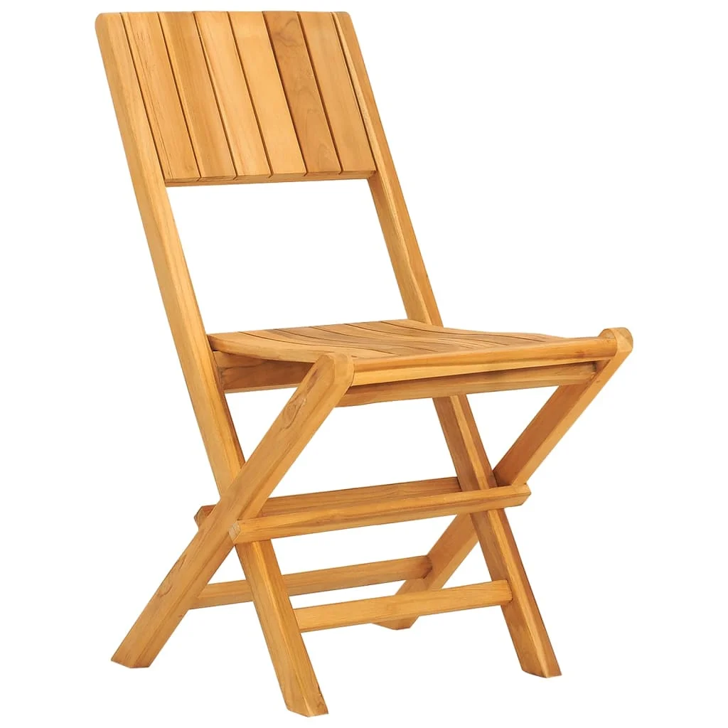 Folding Patio Chairs 2 pcs 18.5