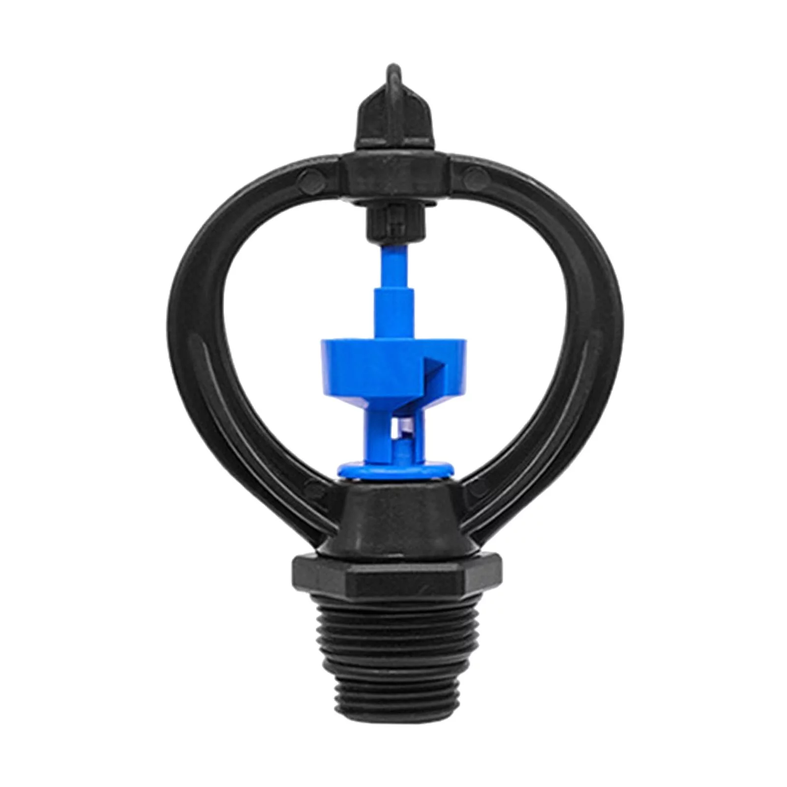 Miulika 5x360 Degrees Lawn Irrigation Watering Sprinkler for Lawn Greenhouse Gardening A