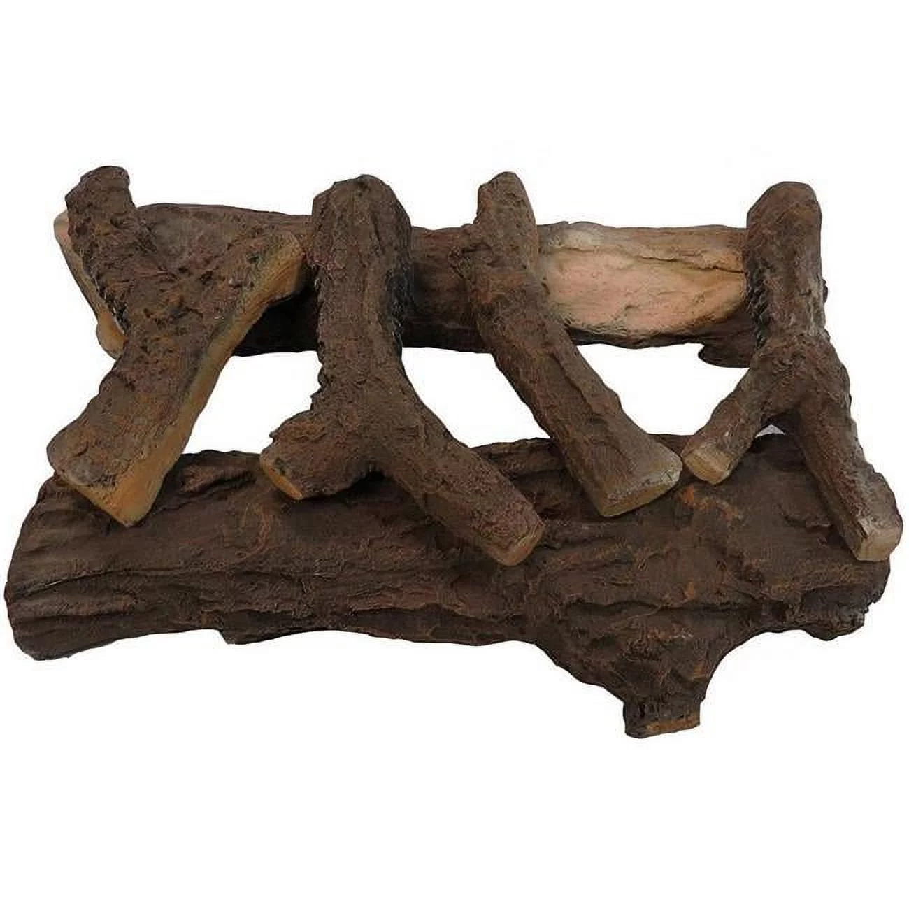 18 in. Refactory Log Set, Palmetto Oak - 5 Piece