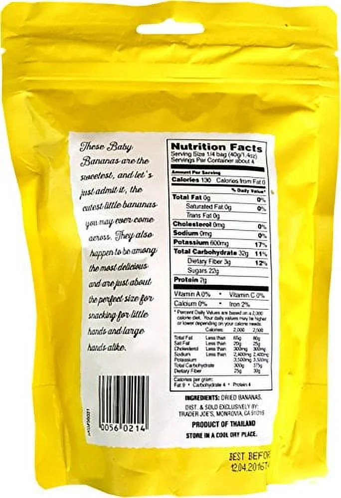 Trader Joe’S Dried Baby Bananas