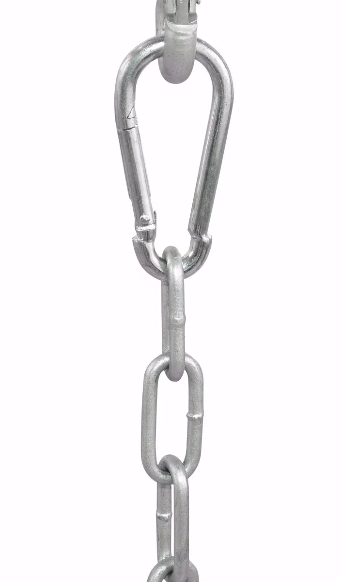 Machrus Swingan Trapeze Swing Bar with Vinyl Coated Chain - Fully Assembled - Orange