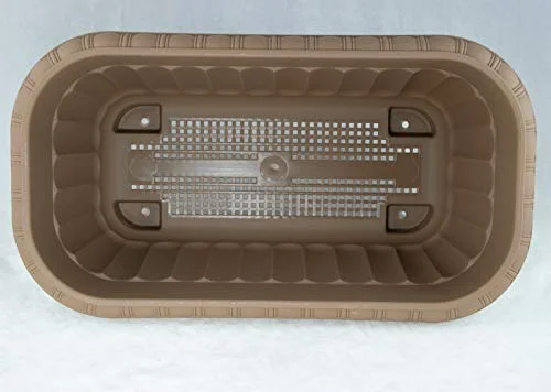 Japanese Plastic Bonsai Training Pot/Home Garden Flower Planter Outside Dimension 15