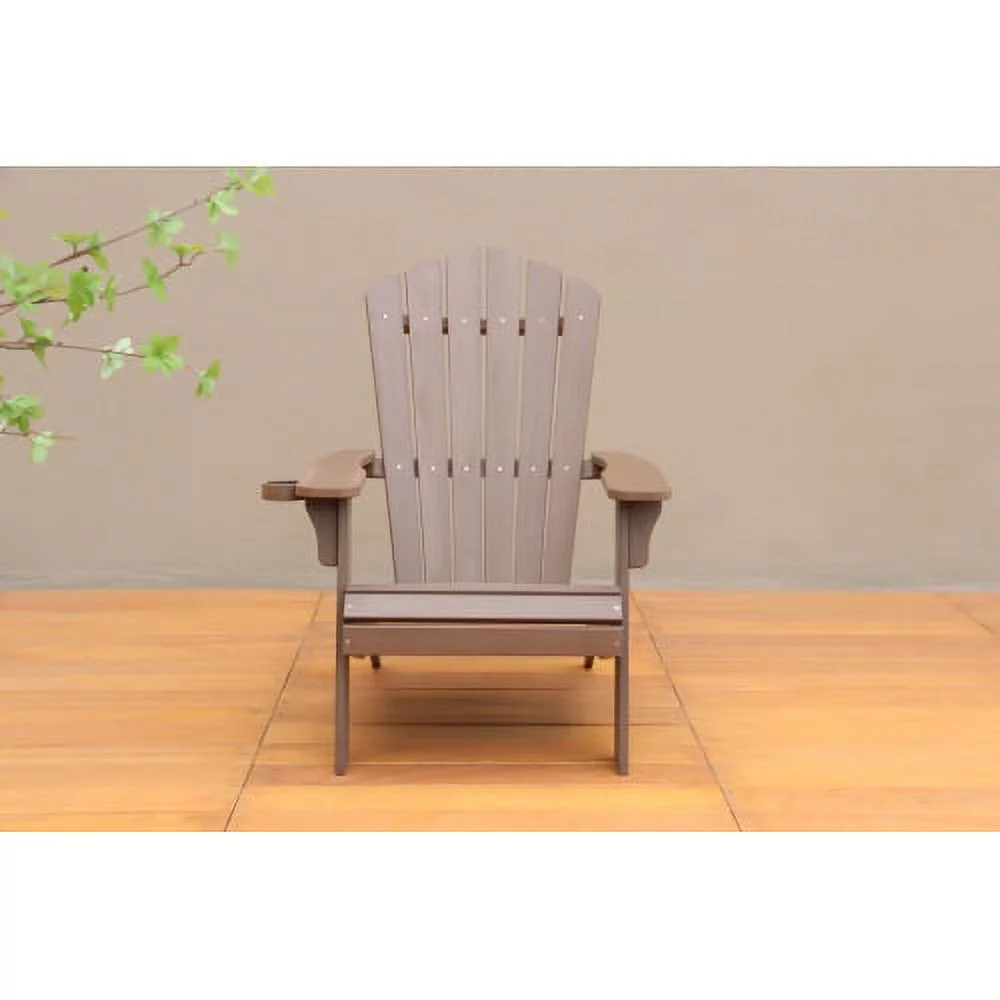 Polystyrene Adirondack Chair - Brown