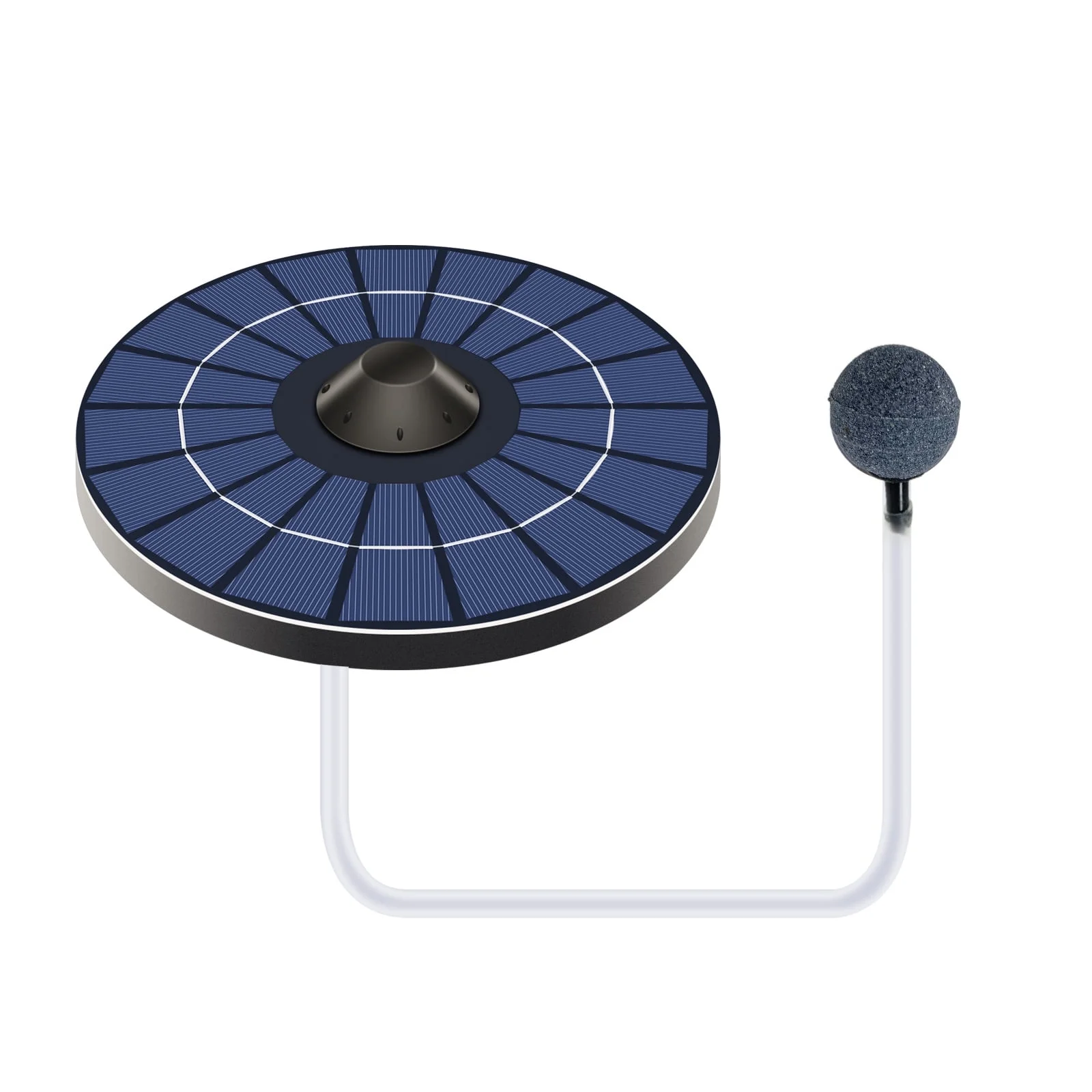 Anself Solar Pond Aerator Fish  Oxygenator for Small Ponds – Improved Water Circulation