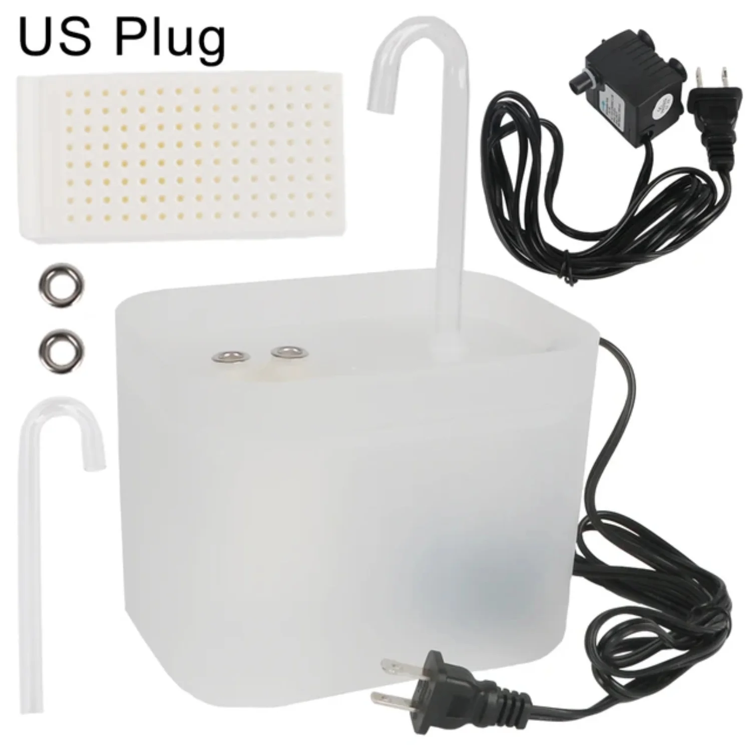 Dispenser Recirculate Filtring Cat Drinker Bowl Cat Water Fountain 1.5L USB  Auto Filter Mute  Cats Pet Water