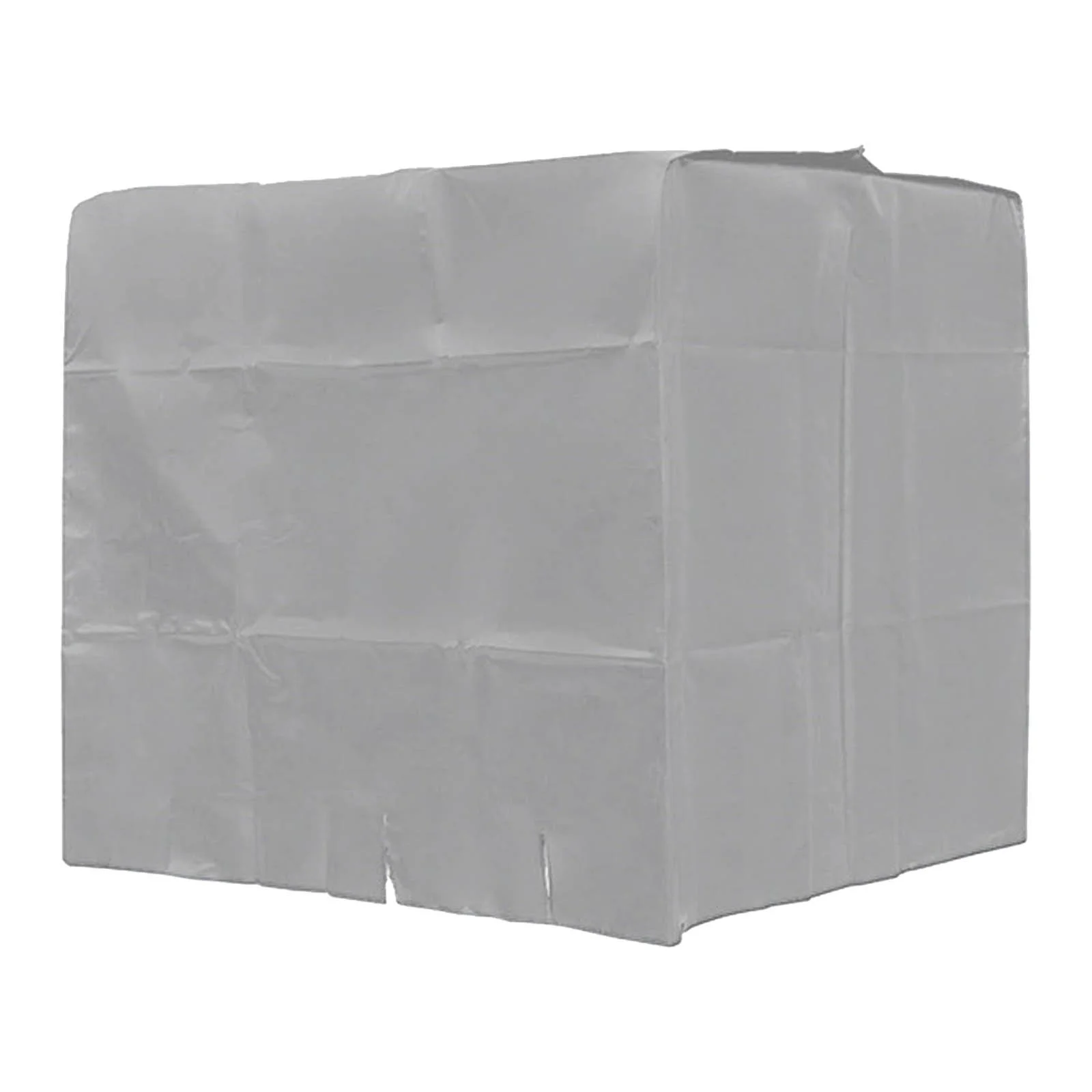 Replio 1000l Tank IBC Rain Water Tank Sun Tank And Cover Cloth 116 X 100 X 120 Cm Silver Gray