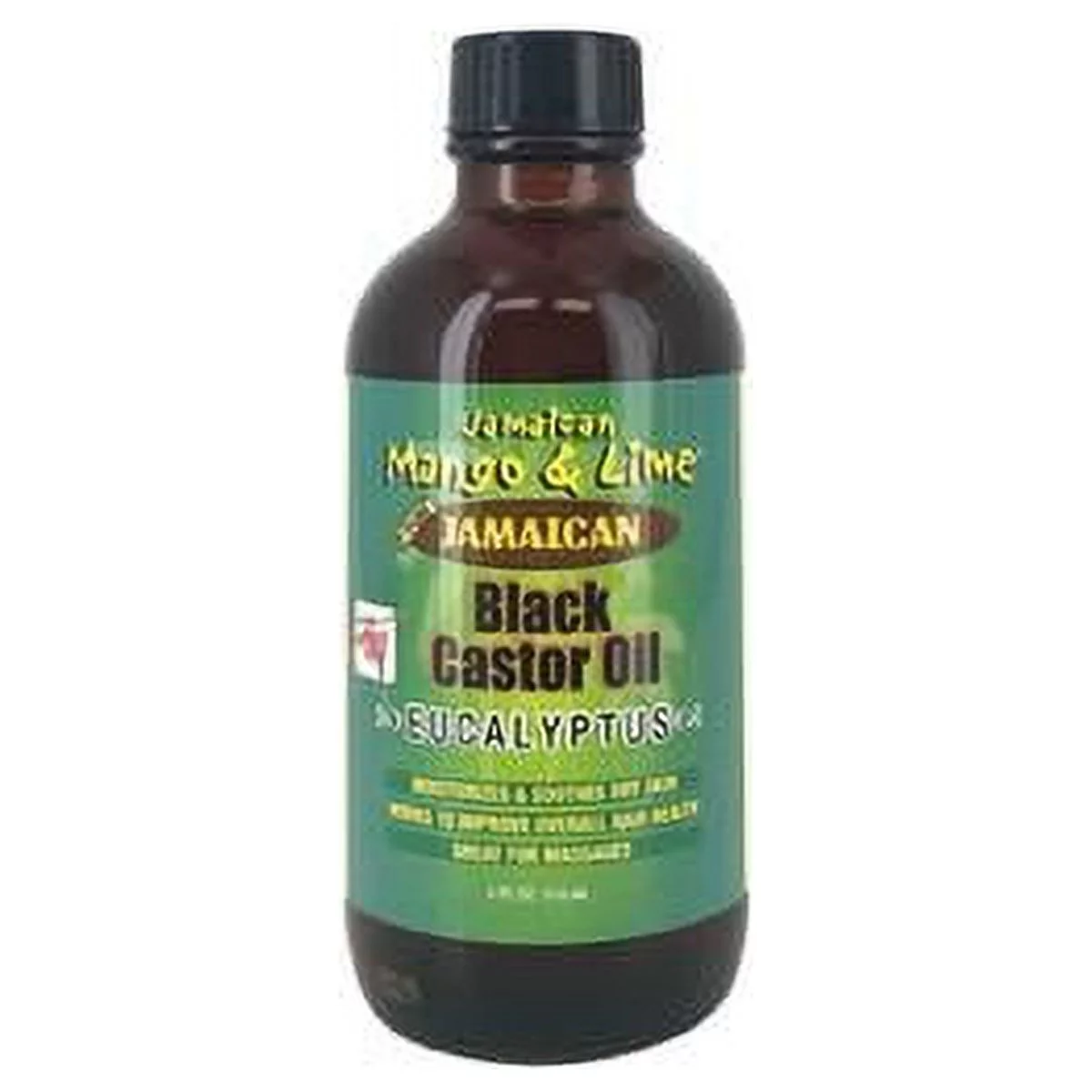 Jamaican Mango Lime Black Castor Oil Eucalyptus 4 Oz.