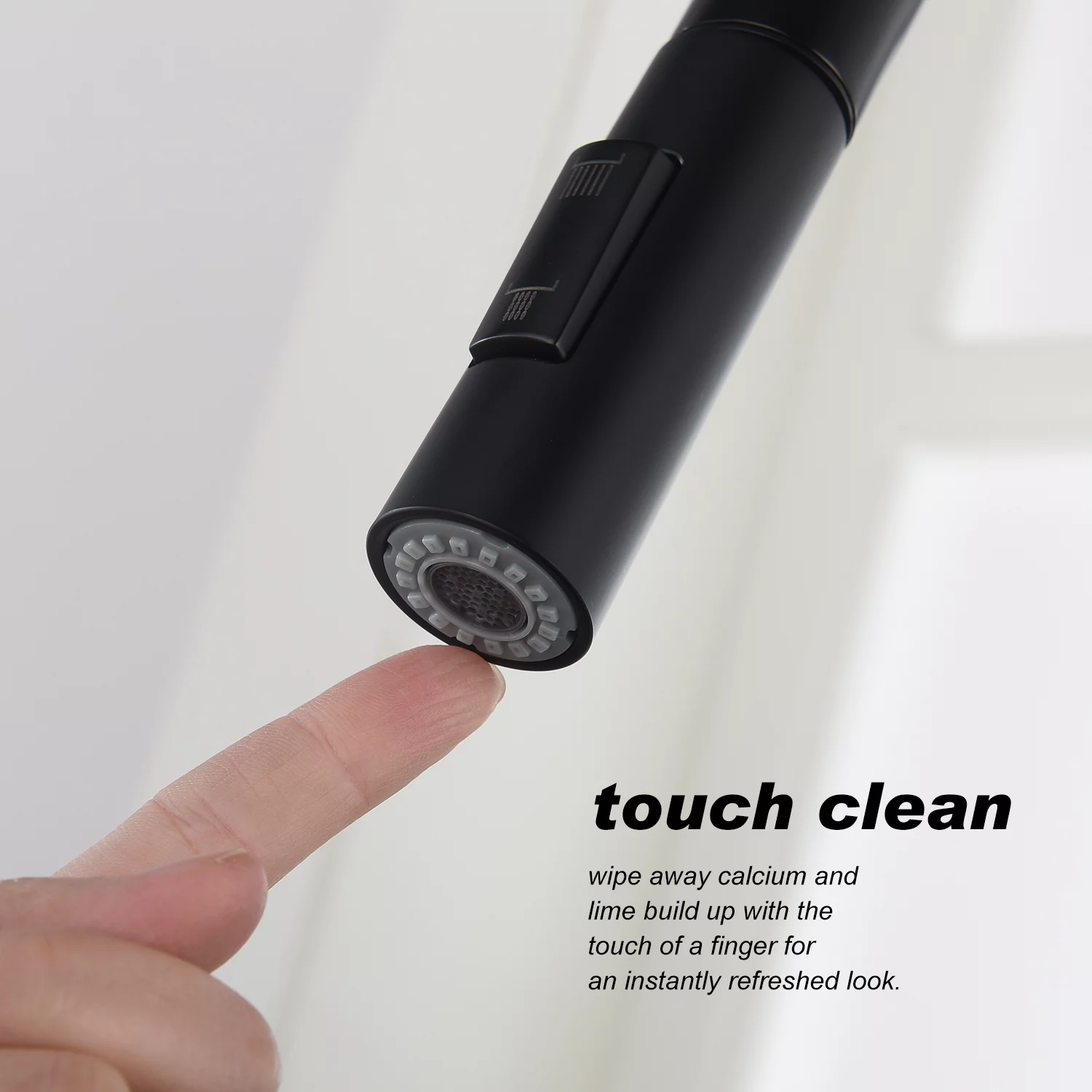 Touchless Matte Black Kitchen Faucet with Pull Down Sprayer and Motion Sensor - Easy Installation, Dual Spray Function, Durable Design - Ideal for Busy Home Chefs